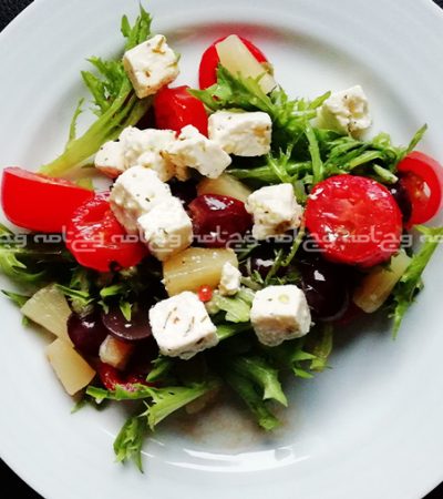 توفو همزده برای صبحانهای سریع و مقوی