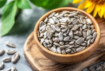خواص تخمه آفتابگردان برای سلامتی | از سلامت قلب تا باروری