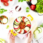 دستور پخت مرحله به مرحله یک وعده غذایی گیاهی کامل